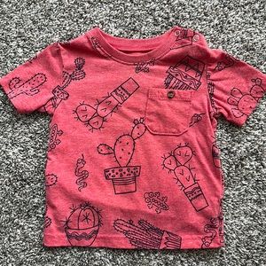 Cactus short sleeved T-shirt 12 monthS